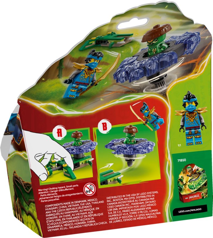 71849 Lego Ninjago - Nya vs. spinner zmutované příšery