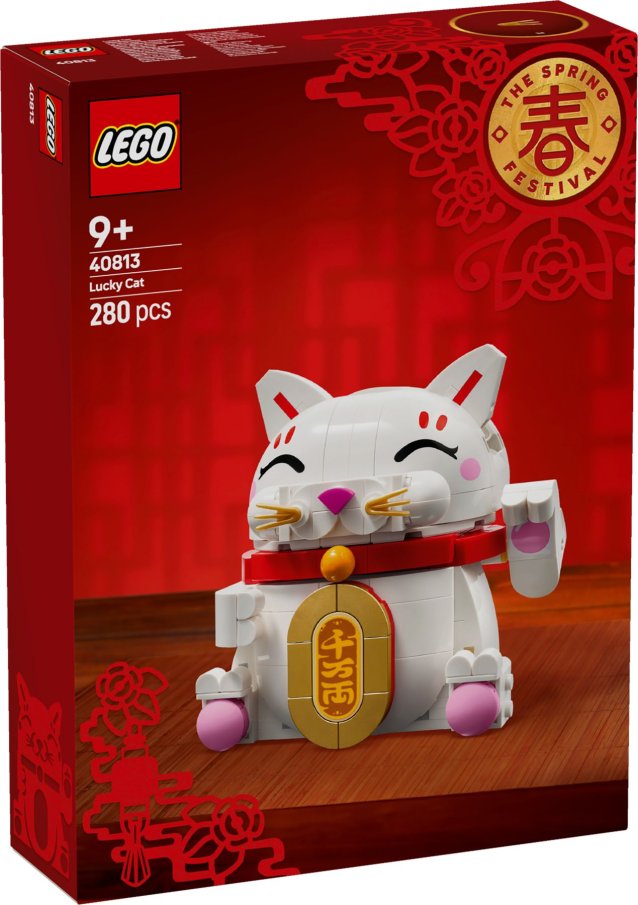 40813 Lego – Kočka pro štěstí
