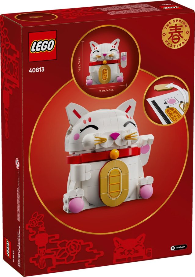 40813 Lego – Kočka pro štěstí
