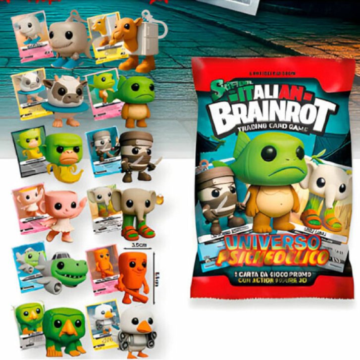 Italian Brainrot - 3D přívěsek