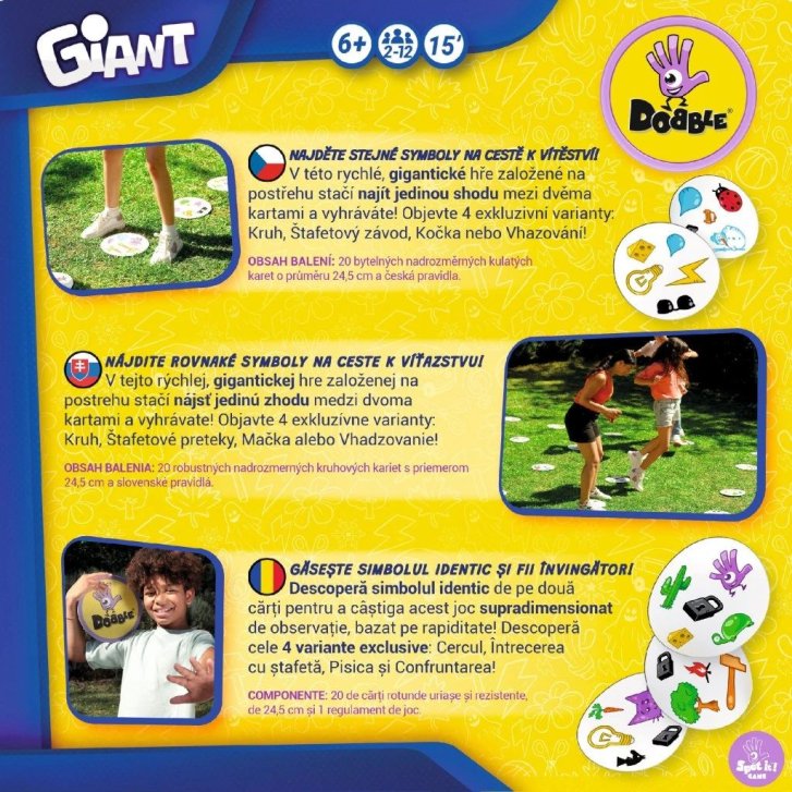 Hra – Dobble Giant