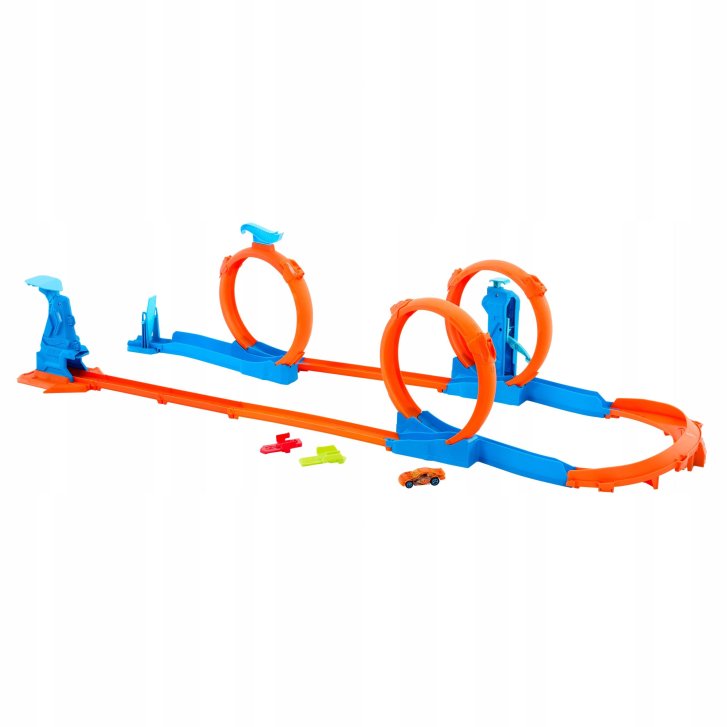 Hot Wheels – Dráha se třemi smyčkami