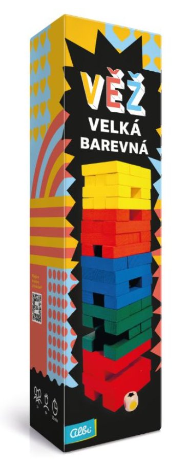 Hra - Velká věž barevná