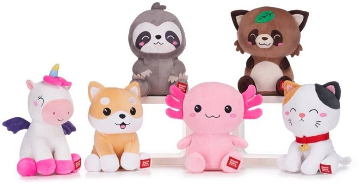 Kawai Kuties – Plyšové zvířátko 20 cm