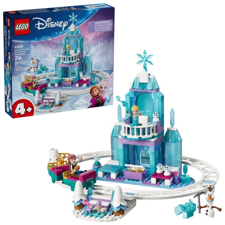 43281 Lego Disney - Elsin ledový palác a jízda na sněhu