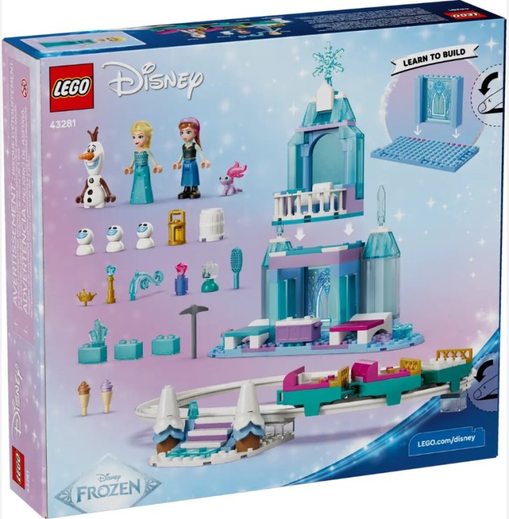 43281 Lego Disney - Elsin ledový palác a jízda na sněhu