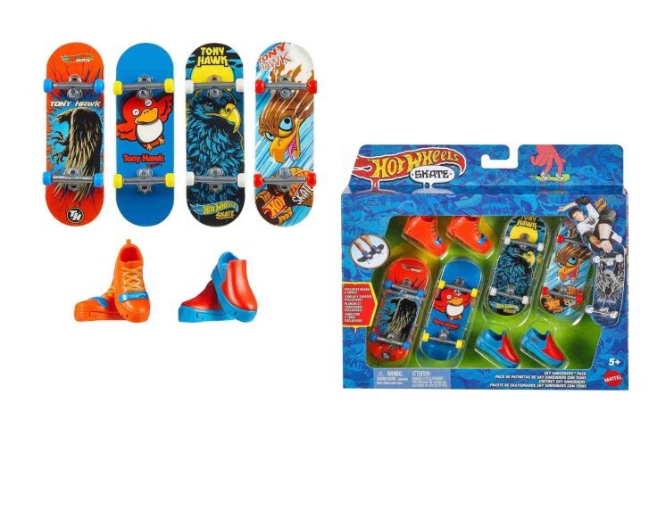 Hot Wheels – Sada skateboardů Sky Shredders Pack