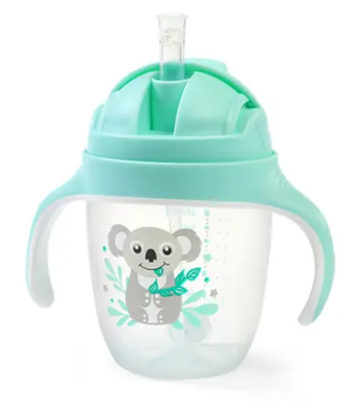 Hrnek s brčkem Koala 240 ml
