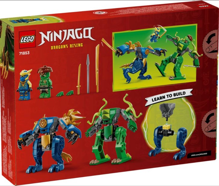 71853 Lego Ninjago - Jay a boj v dračím robotickém obleku