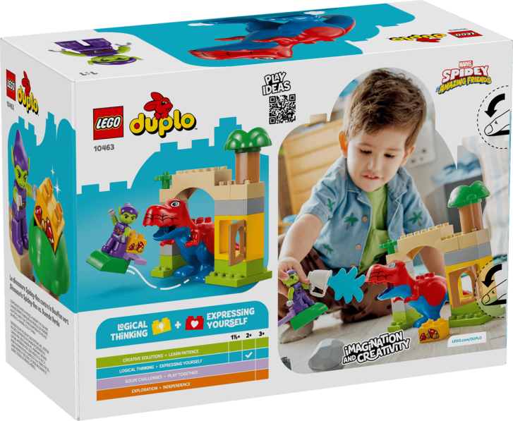 10463 Lego Duplo - Dinosaurus Spidey-Rex vs. Zelený goblin