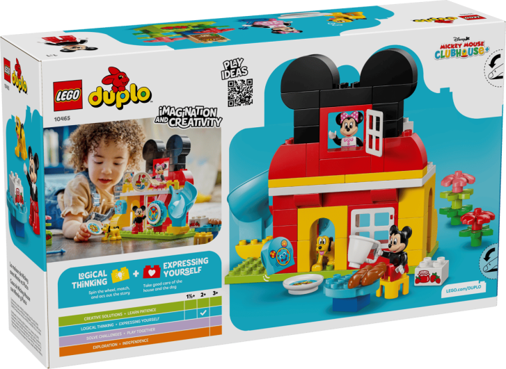 10465 Lego Duplo - Mickeyho klubík, Minnie a Pluto