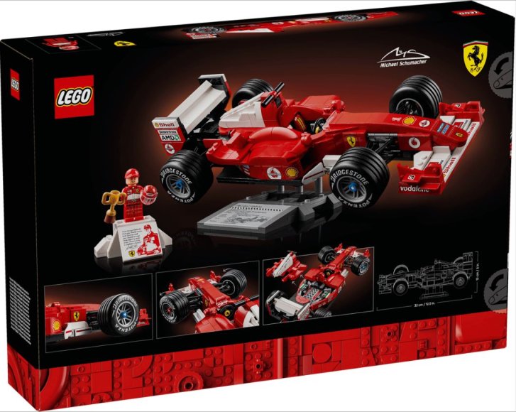 11375 Lego Icons – Ferrari F2004 a Michael Schumacher
