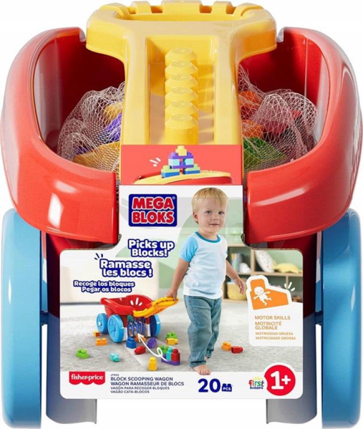 Mega Bloks – Stavebnica vo vozíku