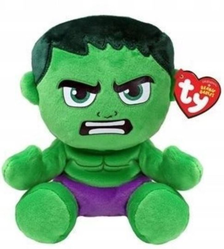 TY Marvel – Plyšový Hulk 15 cm