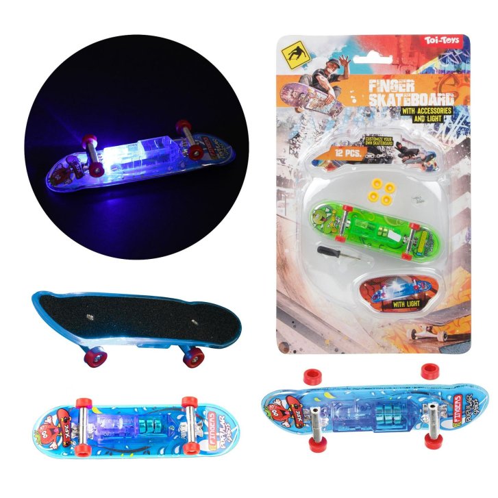 Fingerboard s osvětlením