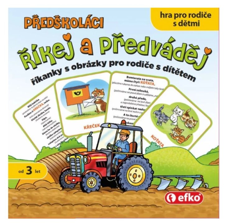 Hra - Říkej a předváděj Předškoláci