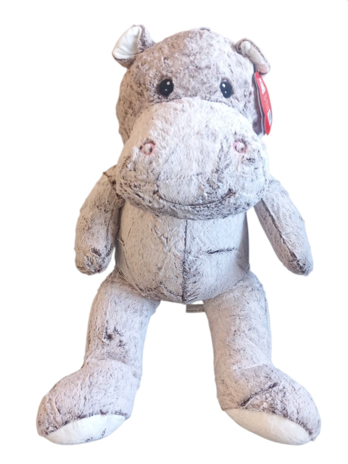 Plyšový hroch 100 cm