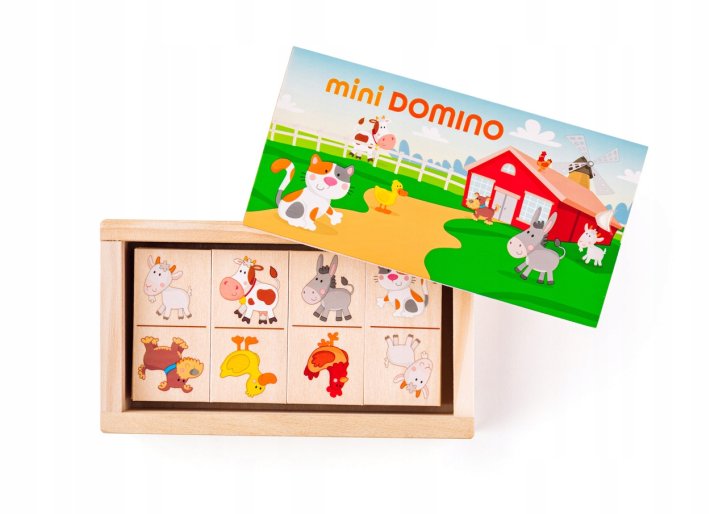 Mini domino - Zvířátka