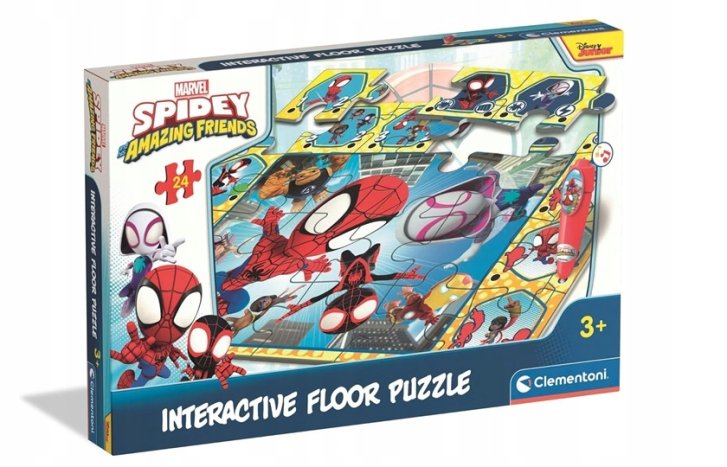 Spidey - Interaktivní podlahové puzzle s interaktivním perem