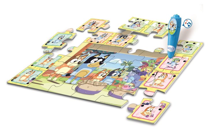 Bluey - Interaktivní podlahové puzzle