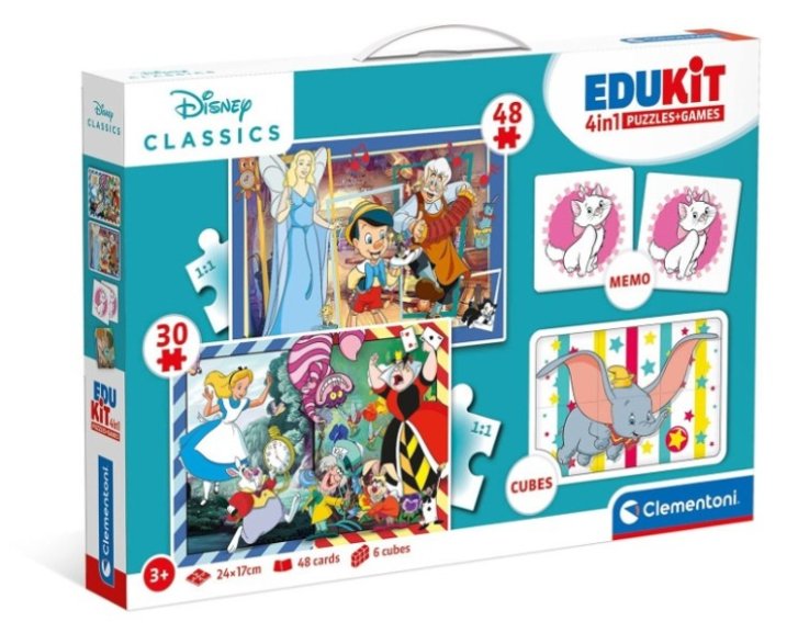 Clementoni – Disney Classics soubor her 4v1