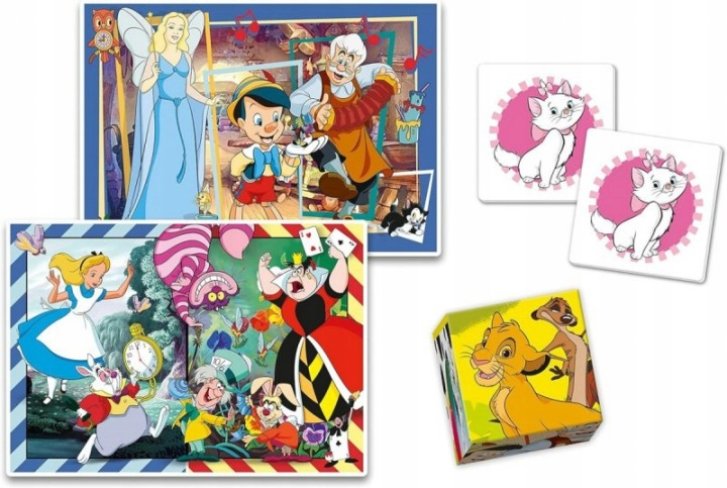 Clementoni – Disney Classics soubor her 4v1