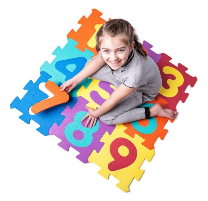 Pěnové puzzle – Čísla