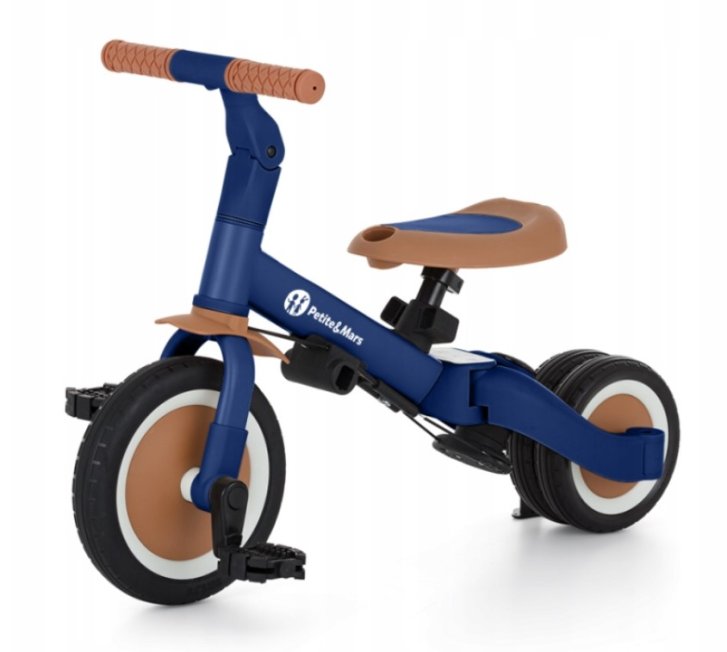 Tříkolka 5v1 Turbo - Modrá
