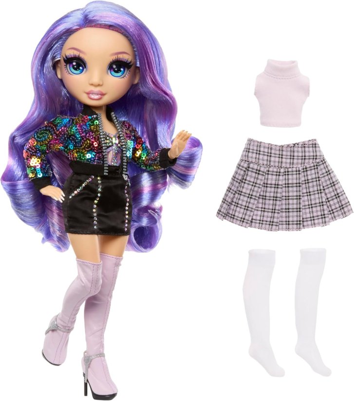 Rainbow High Style Icons – Panenka Violet Willow