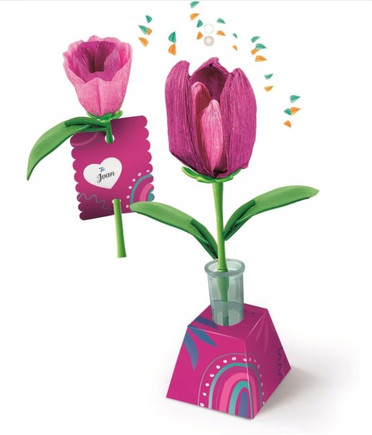 Výroba květin – Tulipán