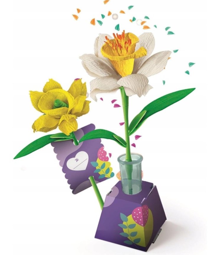 Výroba květin – Narcis