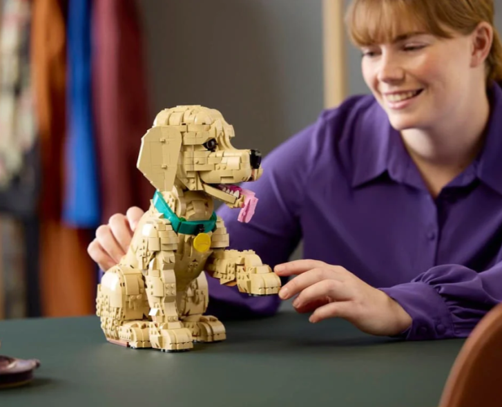 11384 Lego Icons - Štěně zlatého retrívra