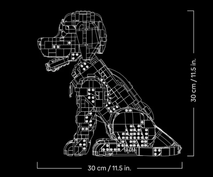 11384 Lego Icons - Štěně zlatého retrívra