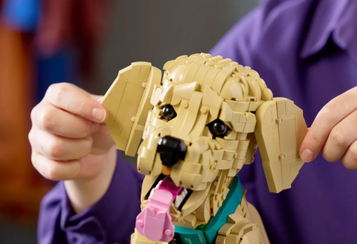 11384 Lego Icons - Štěně zlatého retrívra
