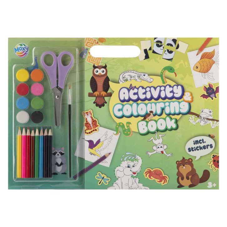 Omalovánky s aktivitami