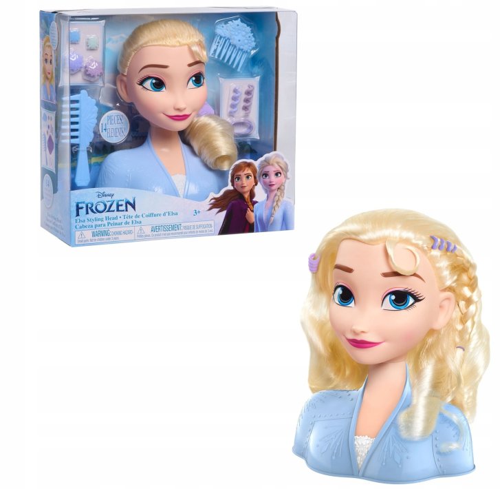 Frozen – Česací hlava Elsa