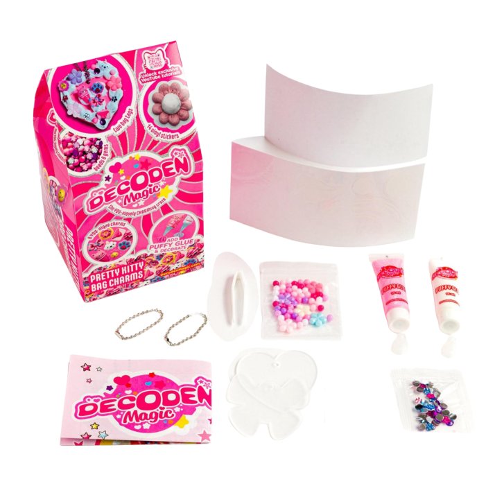 Decoden Magic – Výroba přívěsků Pretty Kitty