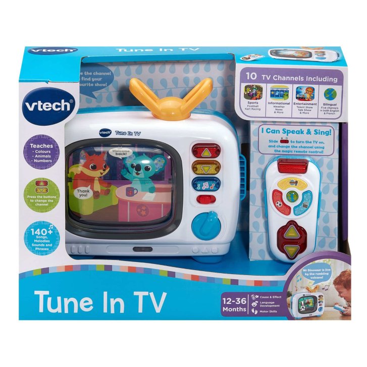 VTech - Dětská televize s dálkovým ovládáním
