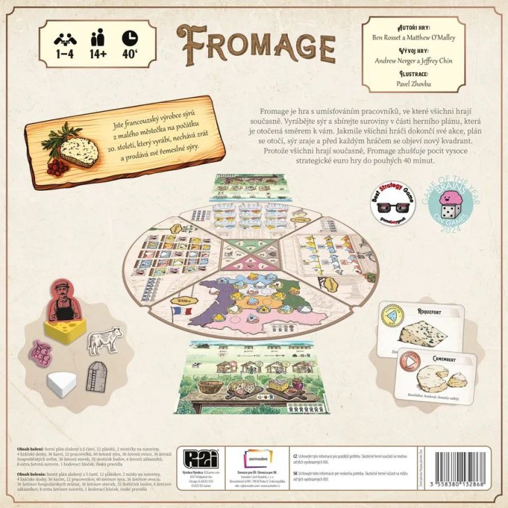 Hra – Fromage