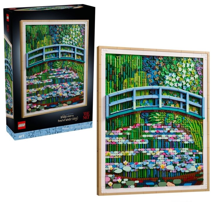 31220 Lego Art - Claude Monet - Most nad jezírkem s lekníny