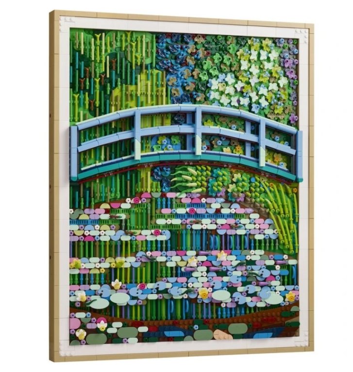 31220 Lego Art - Claude Monet - Most nad jezírkem s lekníny