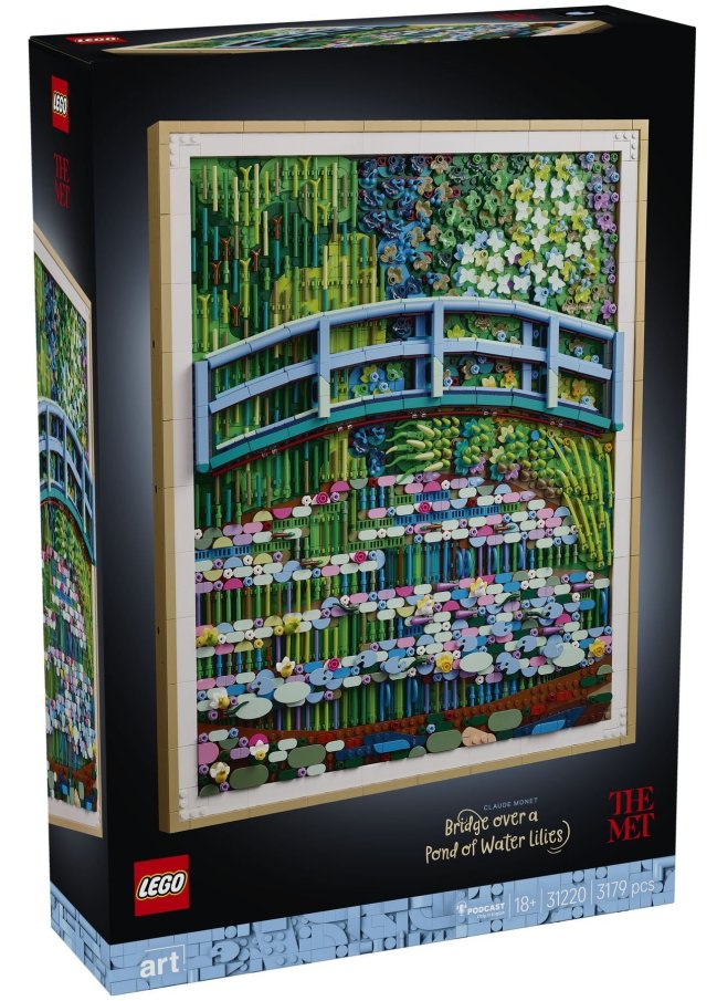 31220 Lego Art - Claude Monet - Most nad jezírkem s lekníny