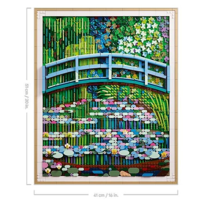 31220 Lego Art - Claude Monet - Most nad jezírkem s lekníny