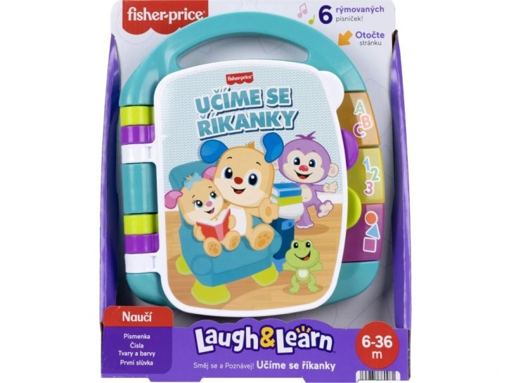 Fisher Price – Kniha říkanek