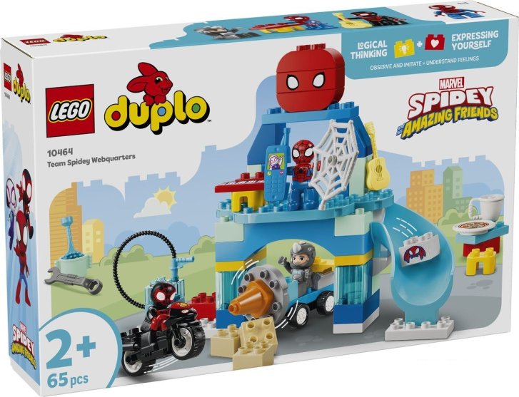 10464 Lego Duplo - Spideyho tým a pavoučí základna