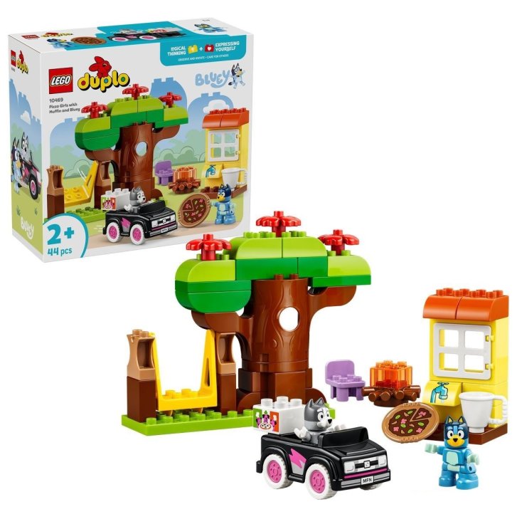10469 Lego Duplo - Muffin, Bluey a rozvoz pizzy