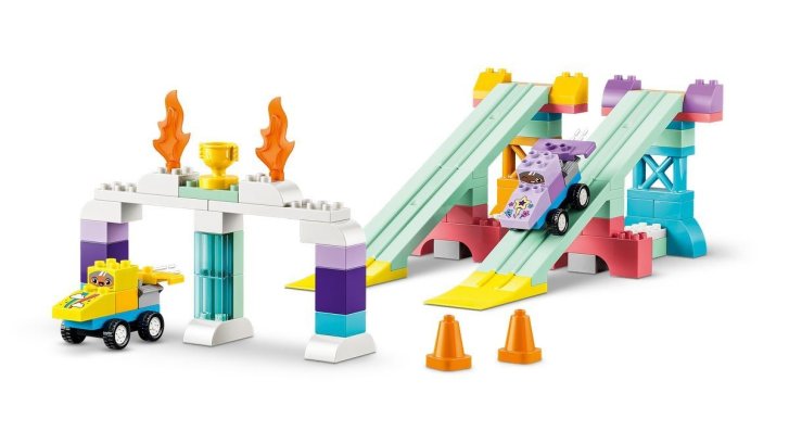 10478 Lego Duplo - Kreativní rampy s autíčky 3 v 1