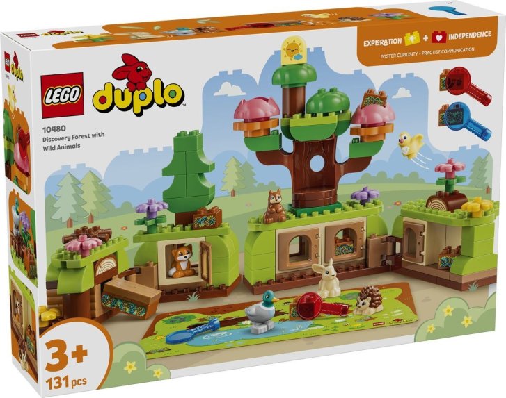 10480 Lego Duplo - Les plný objevů a divokých zvířátek