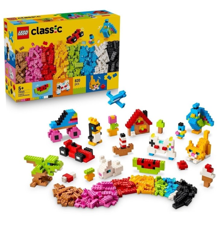 11045 Lego Classic - Pestrobarevné kreativní kostky