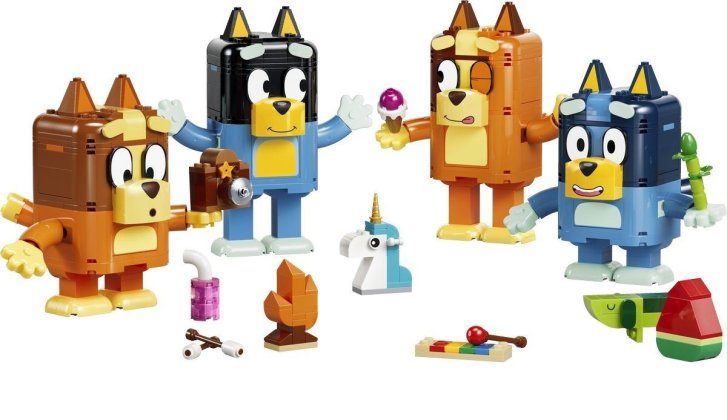 11217 Lego Bluey - Bluey a její rodinka z kostek